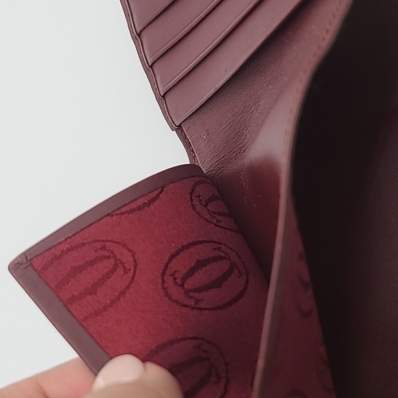 Les Must de Cartier leather kisslock wallet - Picture 11 of 16